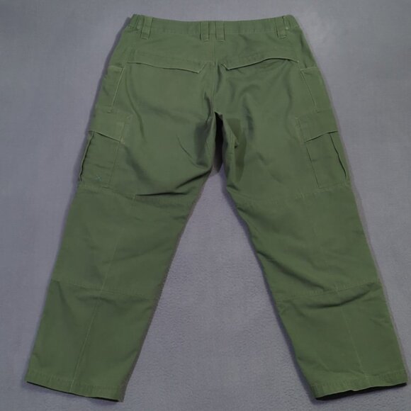 Vertx Pants Men's 38x30 Fits 35x29 Green Ripstop Cargo Outdoor Hiking Camp Flaws - Picture 2 of 16